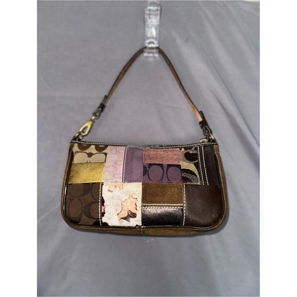 Coach Handbags - Coach y2k retired shoulder bag patchwork